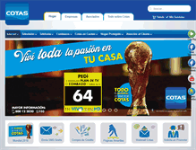Tablet Screenshot of cotas.com